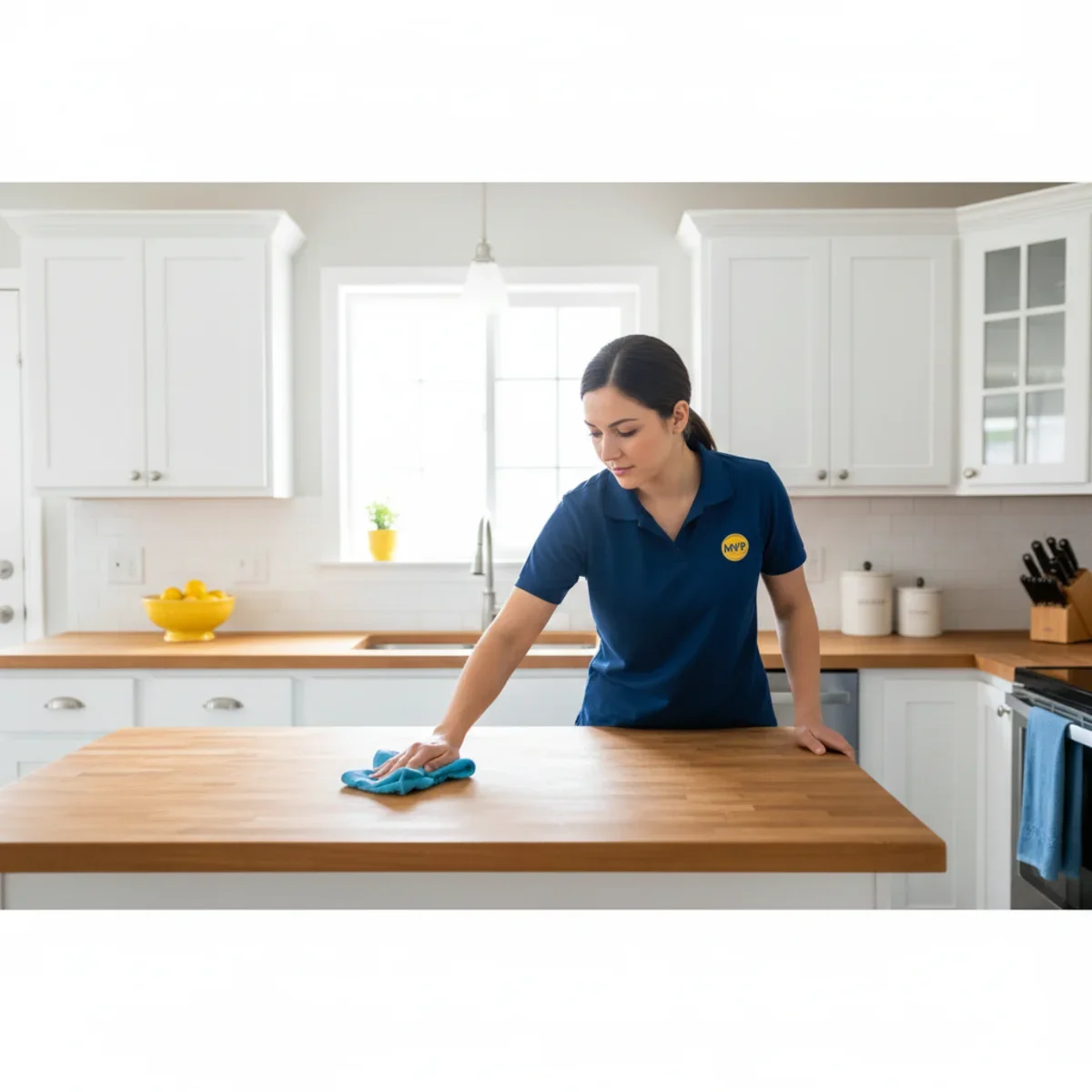 MVP Toledo cleaning crew at work in a bright Toledo home