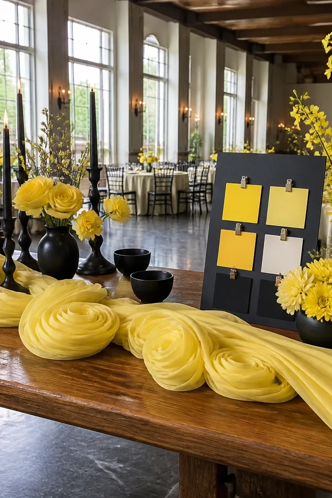 Aesthetic Bride to Bee Decoration Ideas With Sweet Yellow Details