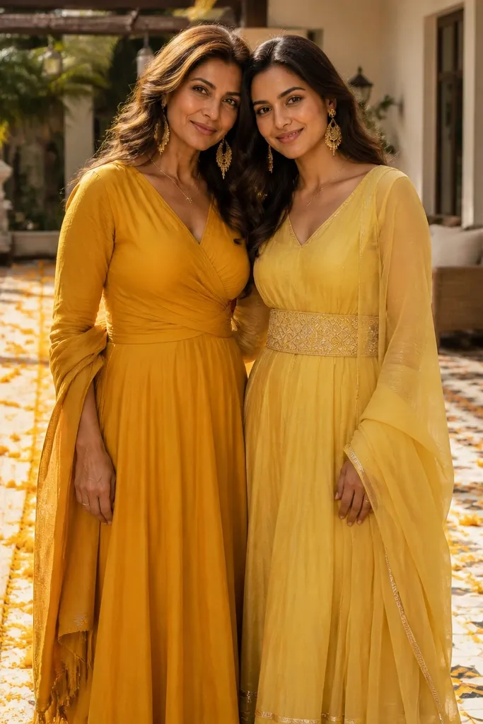 Aesthetic Haldi Dress Ideas That Look Expensive in Photos