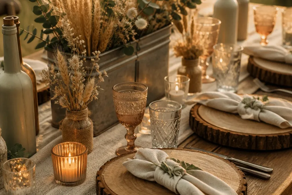 Aesthetic Rustic Wedding Decor That Look Expensive DIY