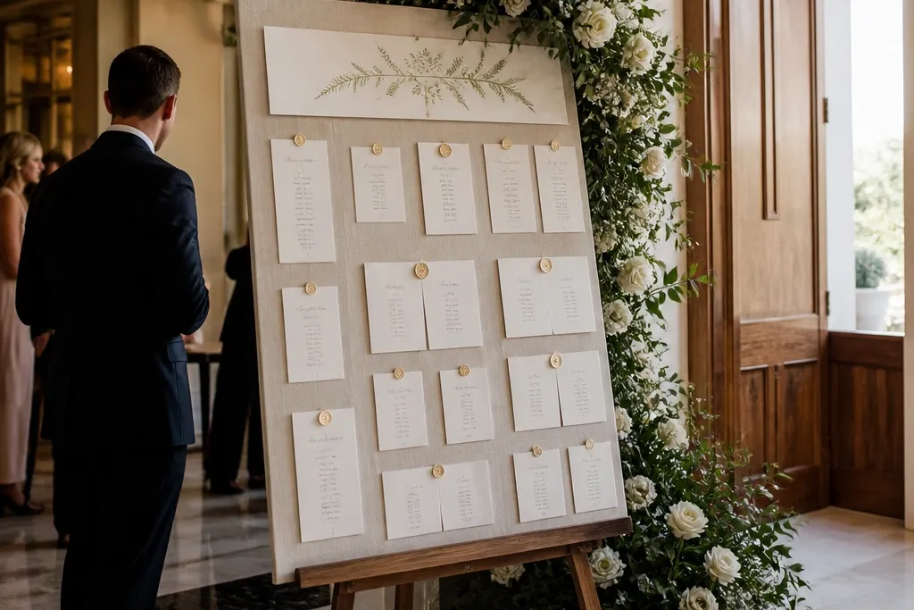 Aesthetic Seating Chart Wedding Ideas