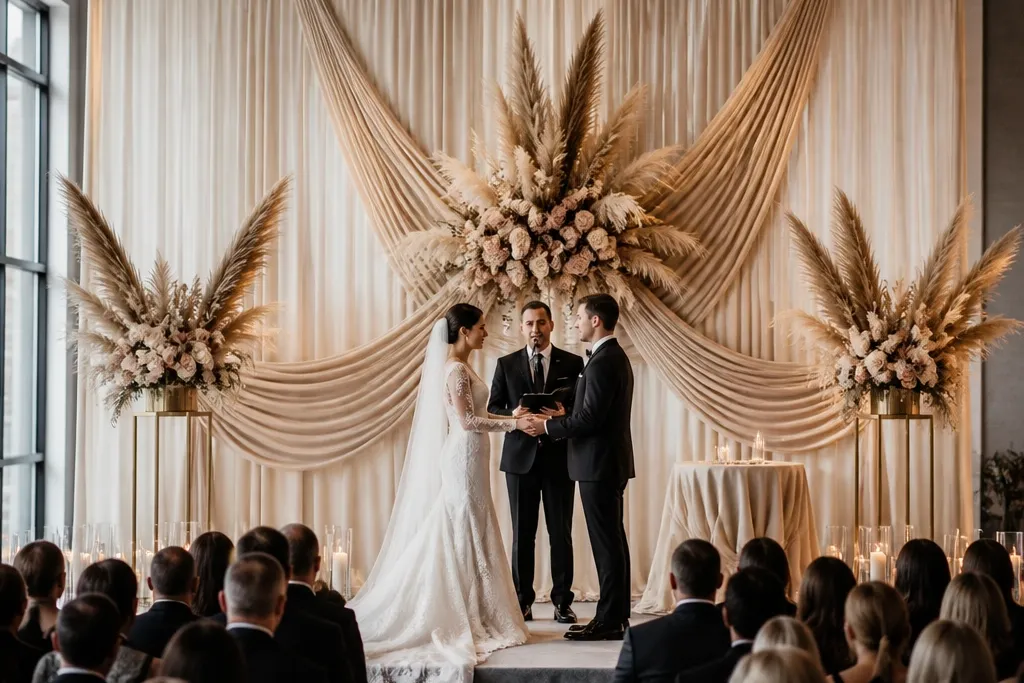 Aesthetic Latest Wedding Stage Decor