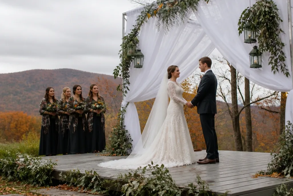 All Year Outdoor Wedding Stage Decor Ideas