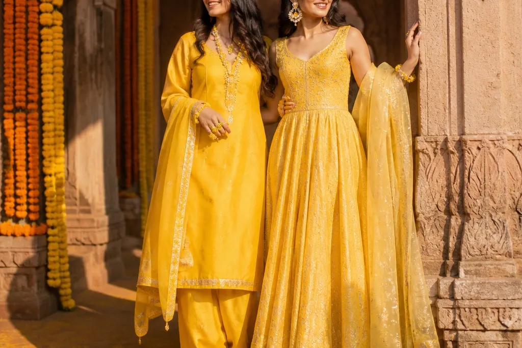 Best Haldi Dress Ideas vs Simple Haldi Looks