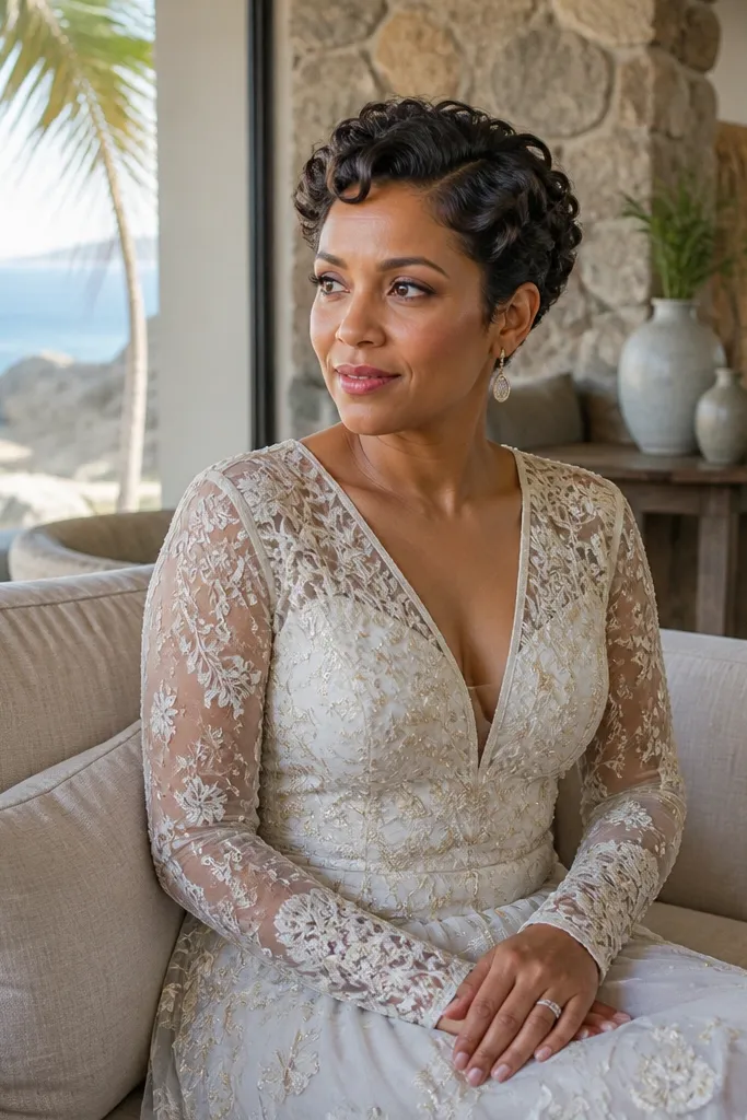 20 Bridal Hairstyles for Short Hair - Beautiful