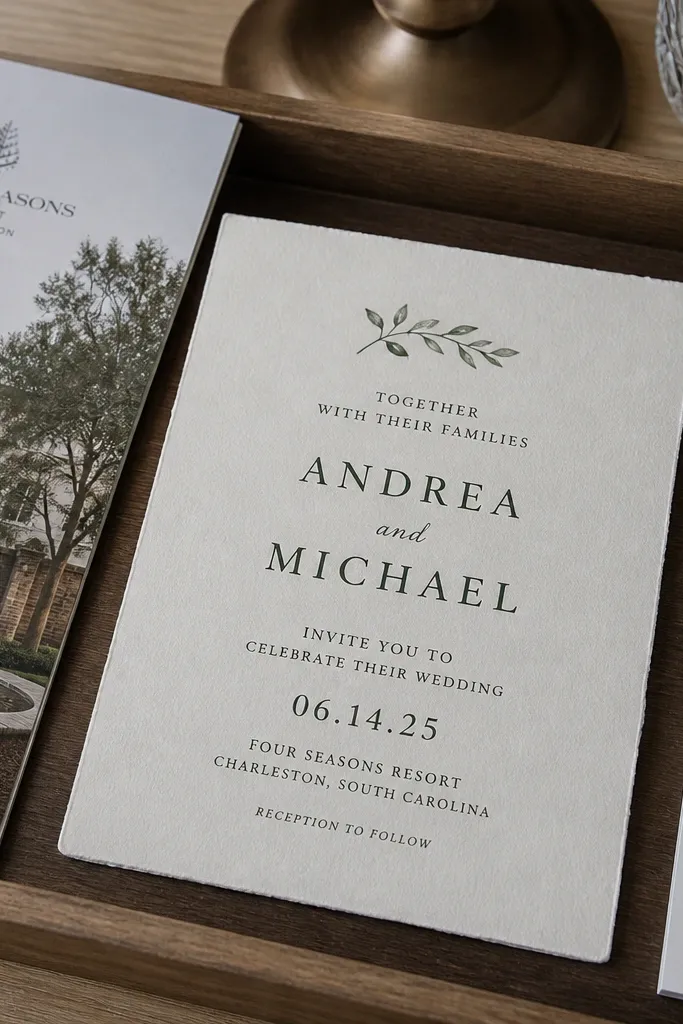 Large readable names with smaller but clear RSVP details under them