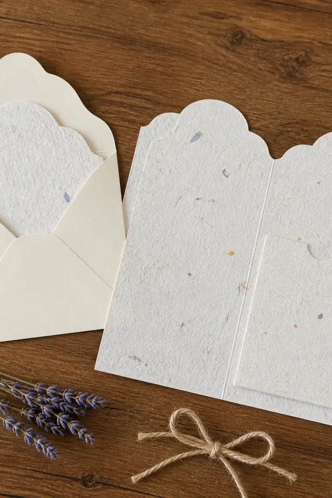 Invitation insert layout with a separate RSVP card area and three event sections