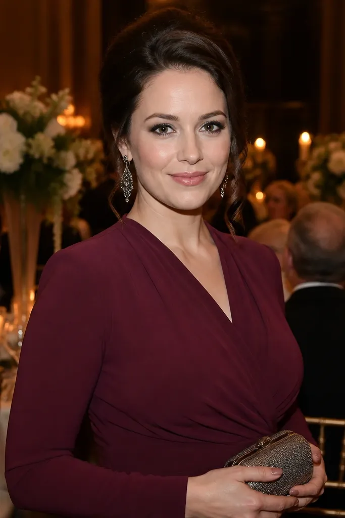 Neutral lid with soft plum shadow at the outer corner and defined lashes