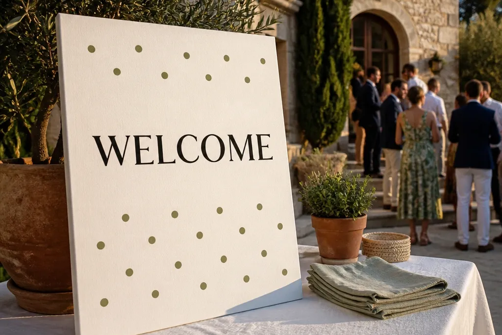 20 DIY Wedding Welcome Sign Ideas for a Simple Celebration