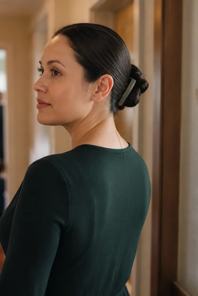 Low Bun Wedding Hair That Works for Families