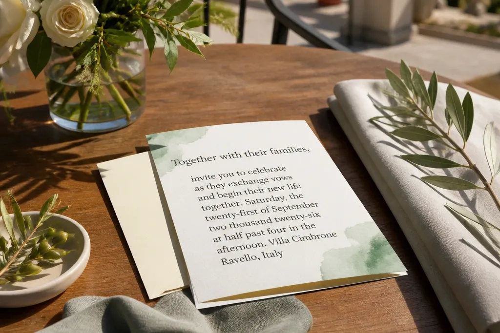 Family Friendly Wedding Card Design Ideas for Mixed Ages