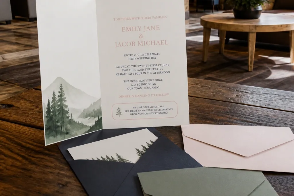 Family Friendly Wedding Invitation Templates for Kids and Parents
