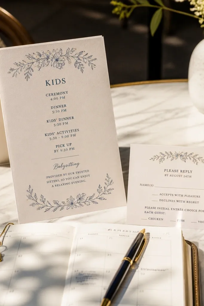 Family Friendly Wedding Invitation Templates for Kids and Parents