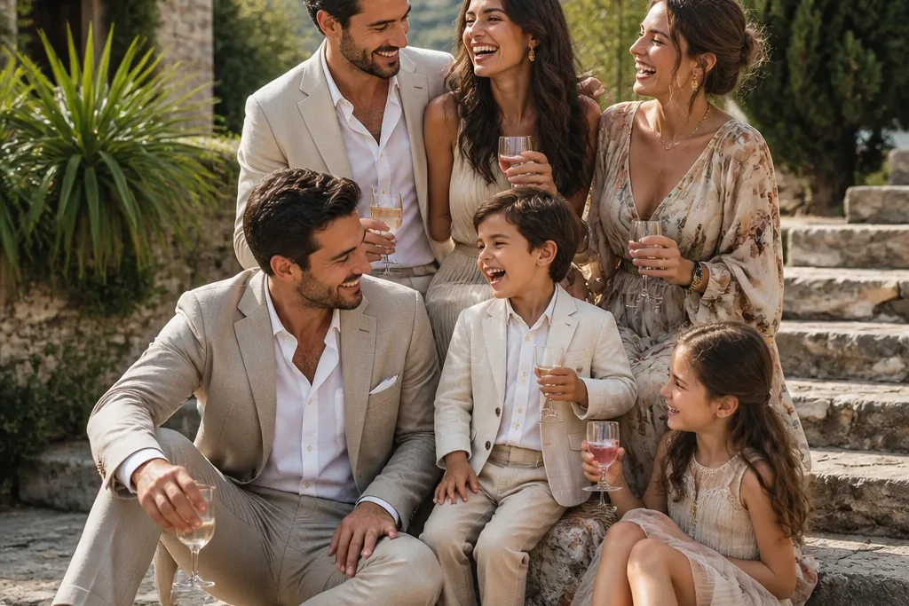 Family Friendly Wedding Weekend for Brown Eyes - Breezy