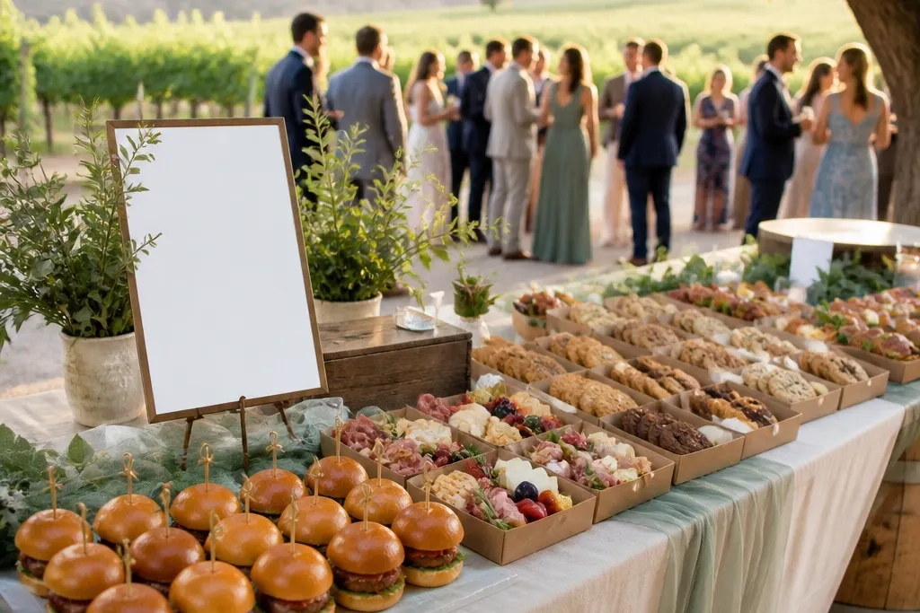 Food Guide Wedding Celebration Ideas for Guests
