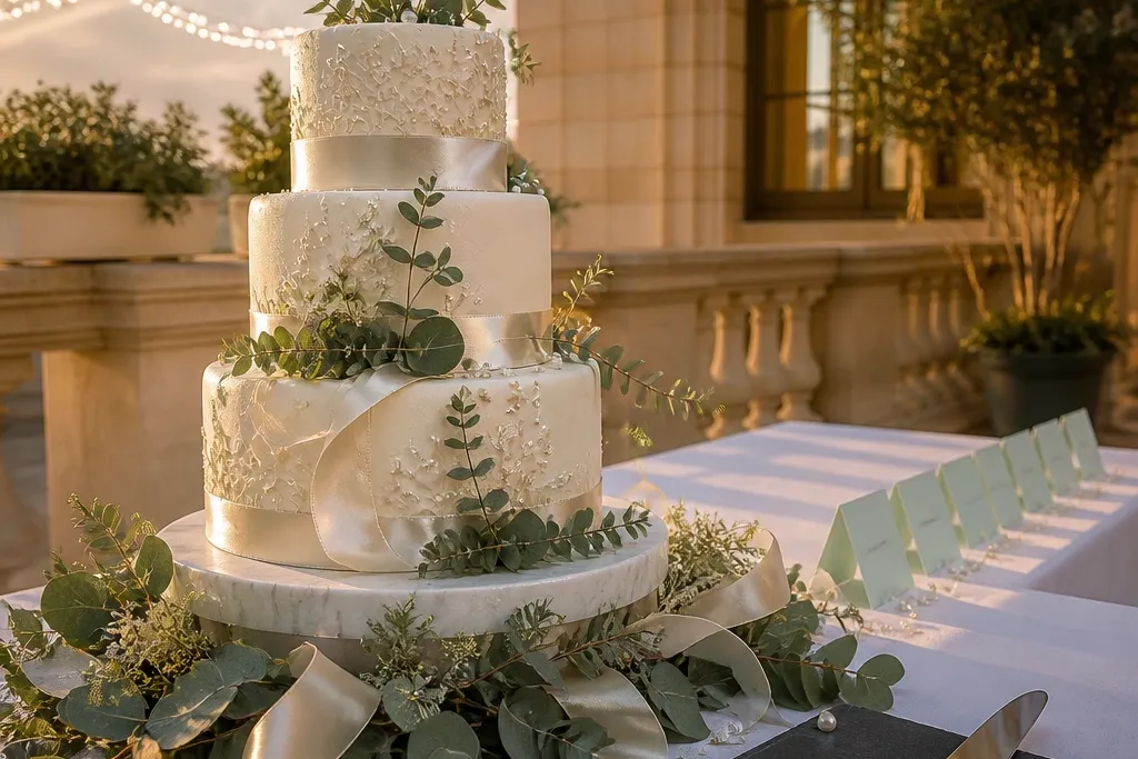 25 Wedding Cake Table Decorations for a Gorgeous Display