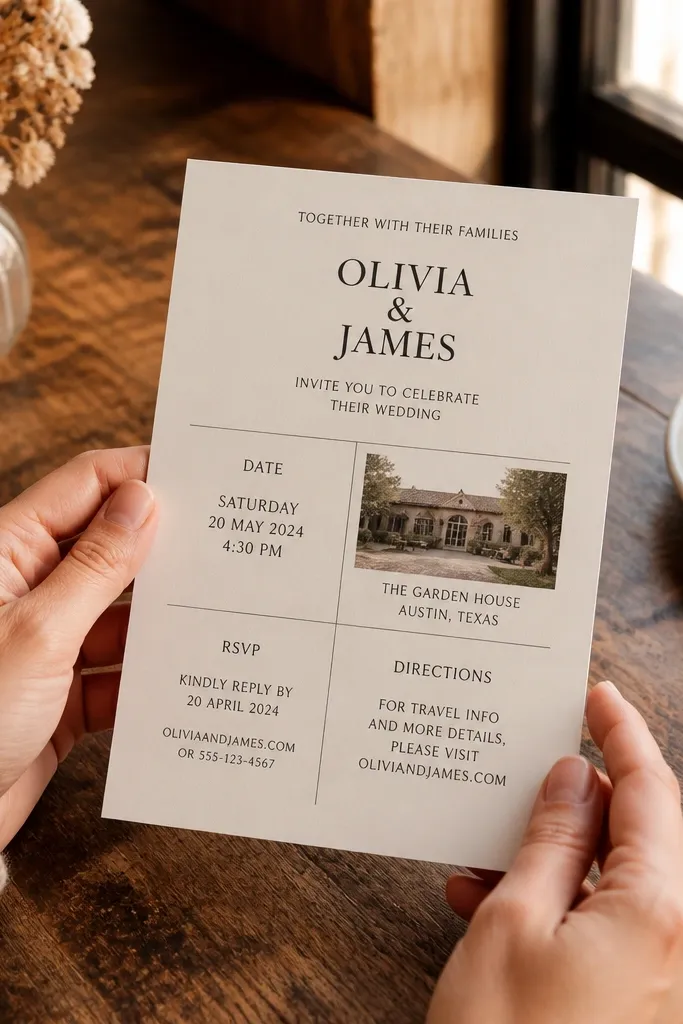 For Beginners Wedding Invitation Templates With Simple Layouts