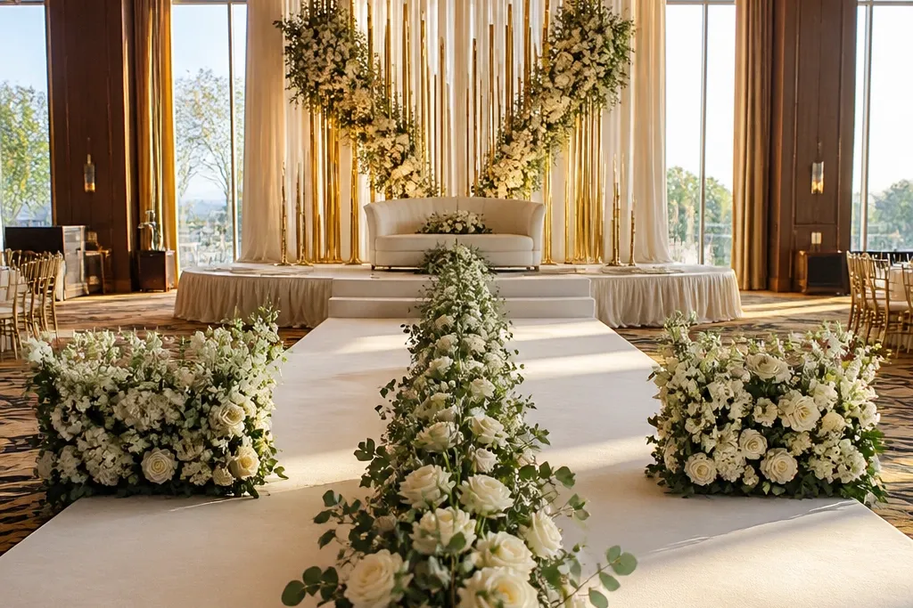 For Beginners Traditional Wedding Stage Decor