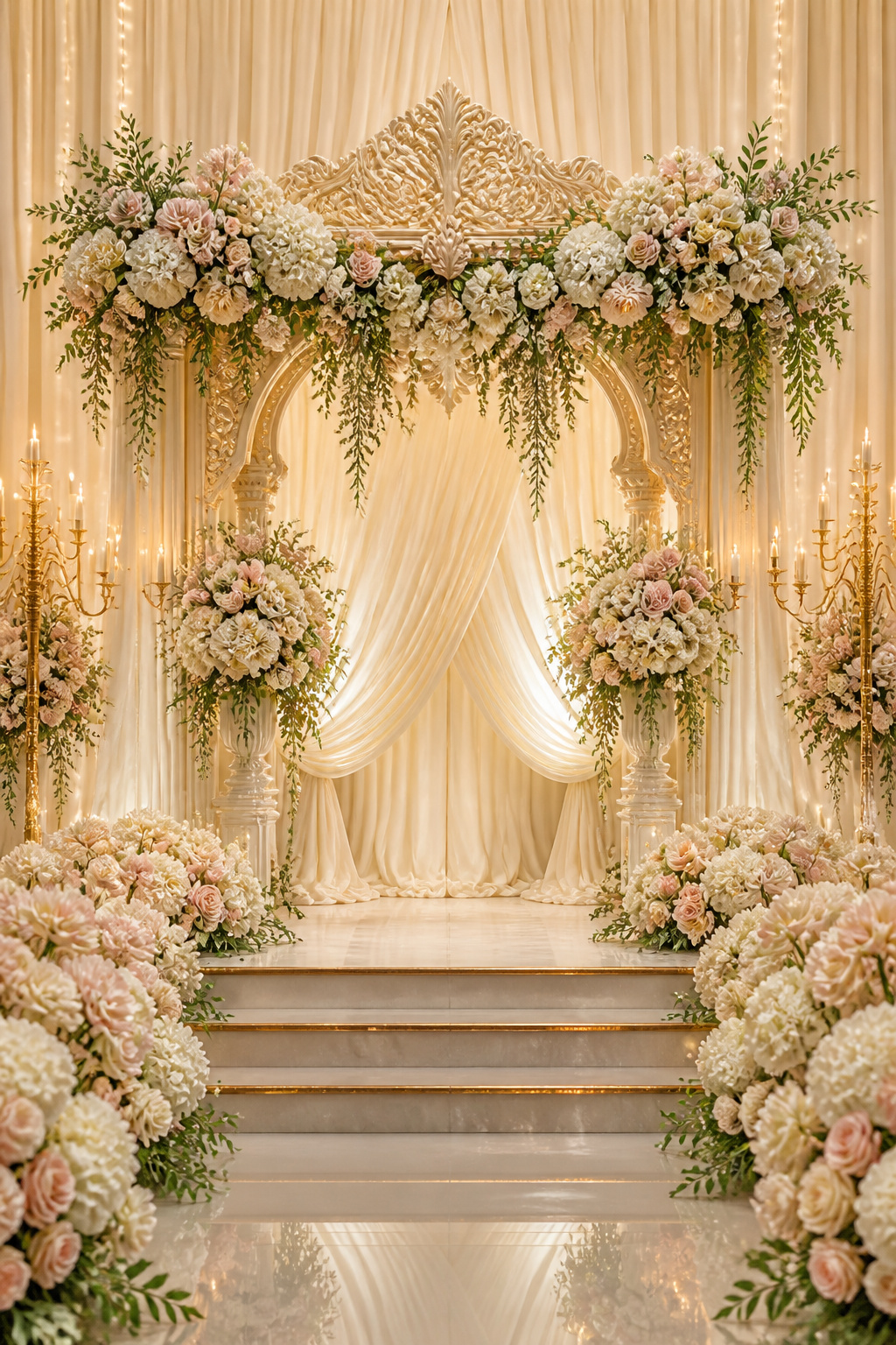 For Beginners Traditional Wedding Stage Decor