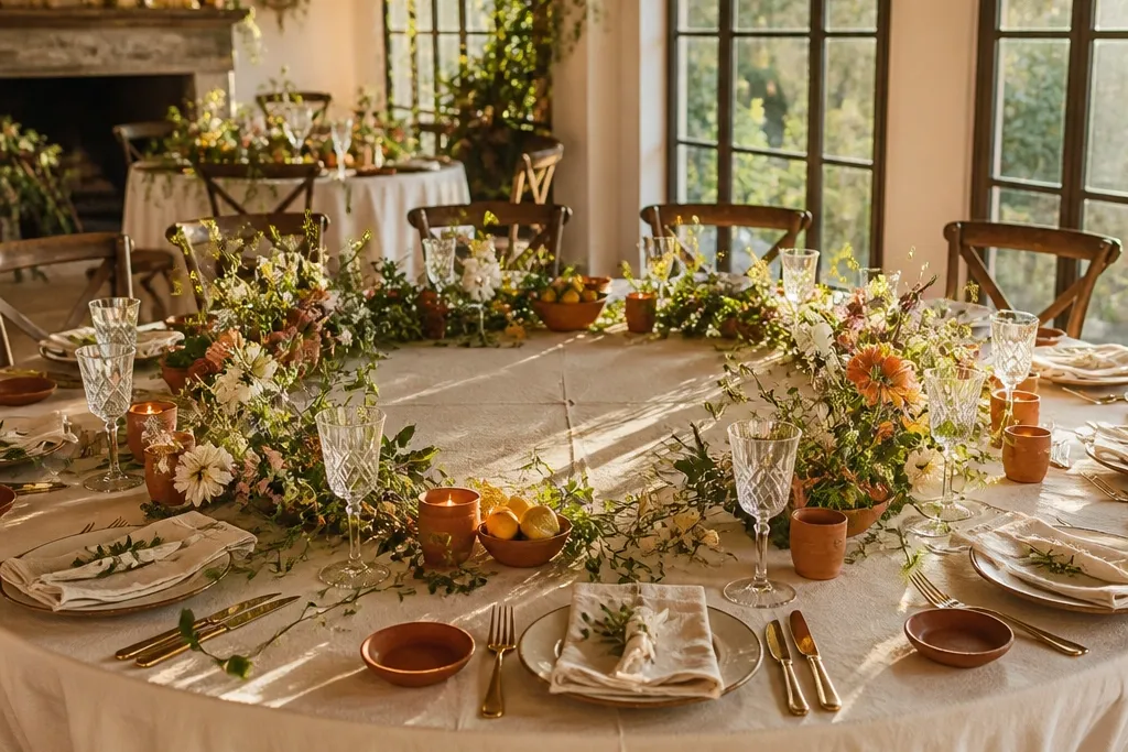 15 Round Wedding Table Decorations for a Beautiful Setup