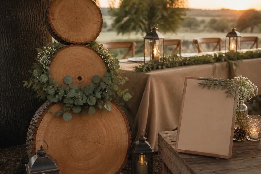 Hidden Gems Rustic Wedding Decor on a Budget