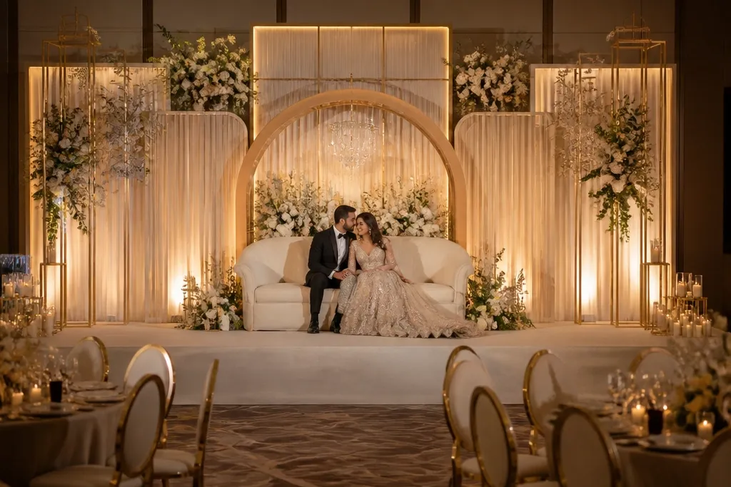 Hidden Gems for Wedding Reception Stages