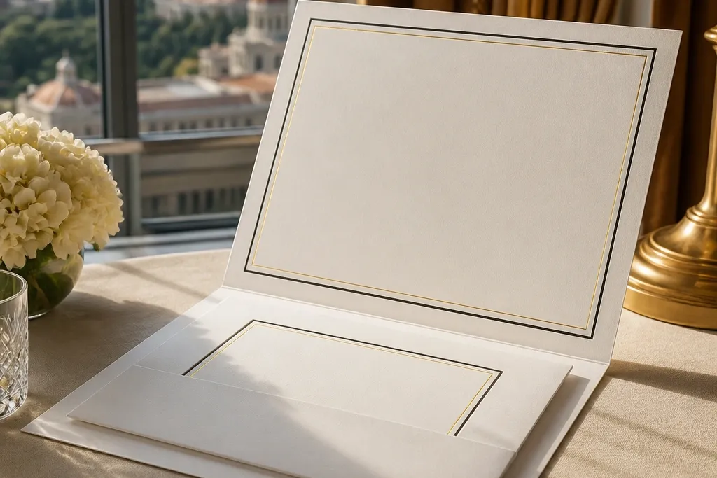 High End Wedding Card Design Frames With Elegant Details