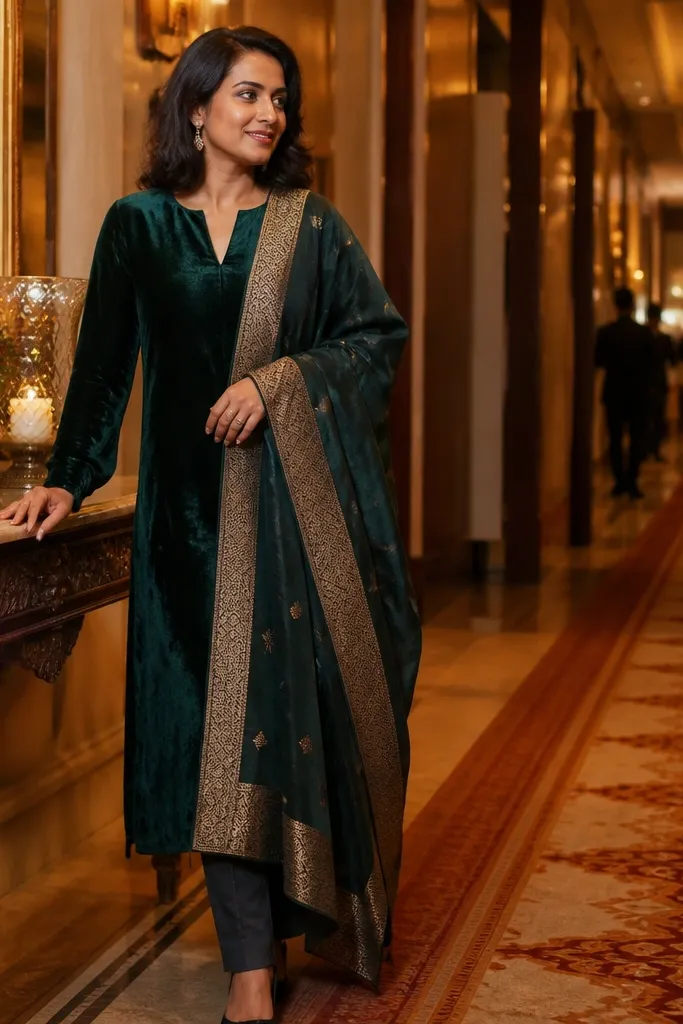 25 Indian Winter Wedding Guest Outfits for Winter