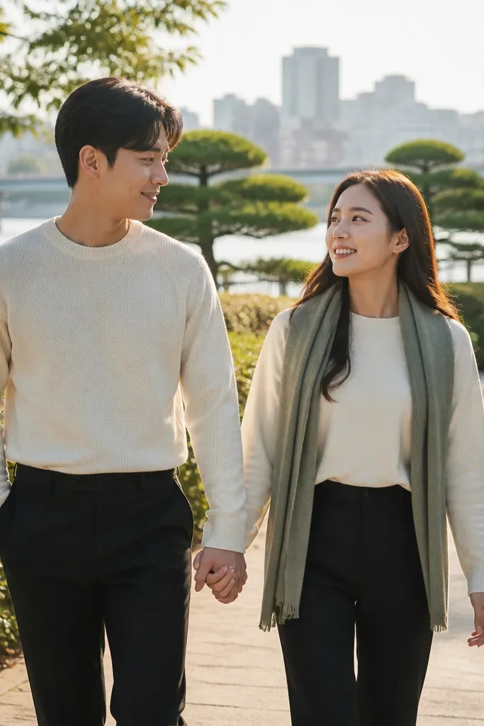 15 Korean Outdoor Pre Wedding Photoshoots