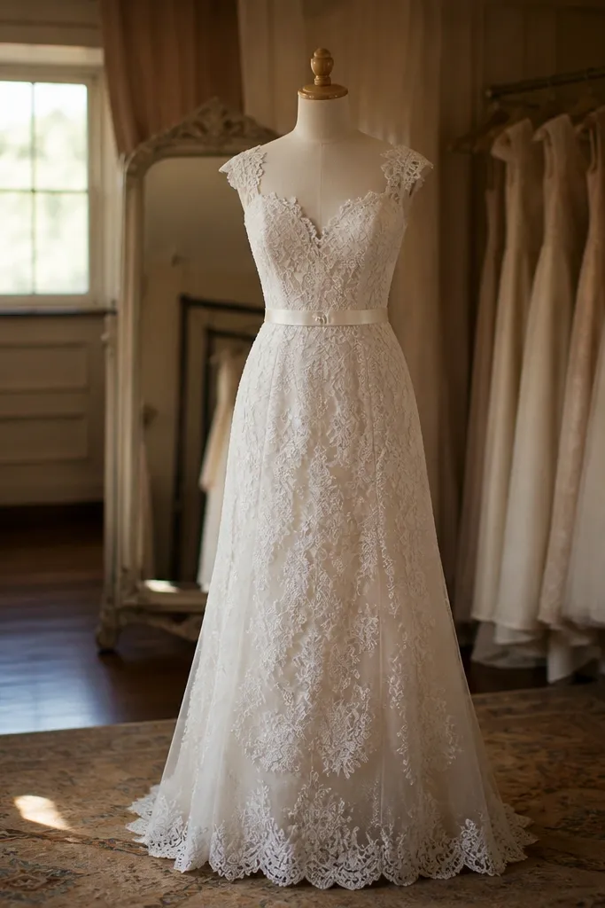 Lace Wedding Dresses for a Romantic Bridal Look
