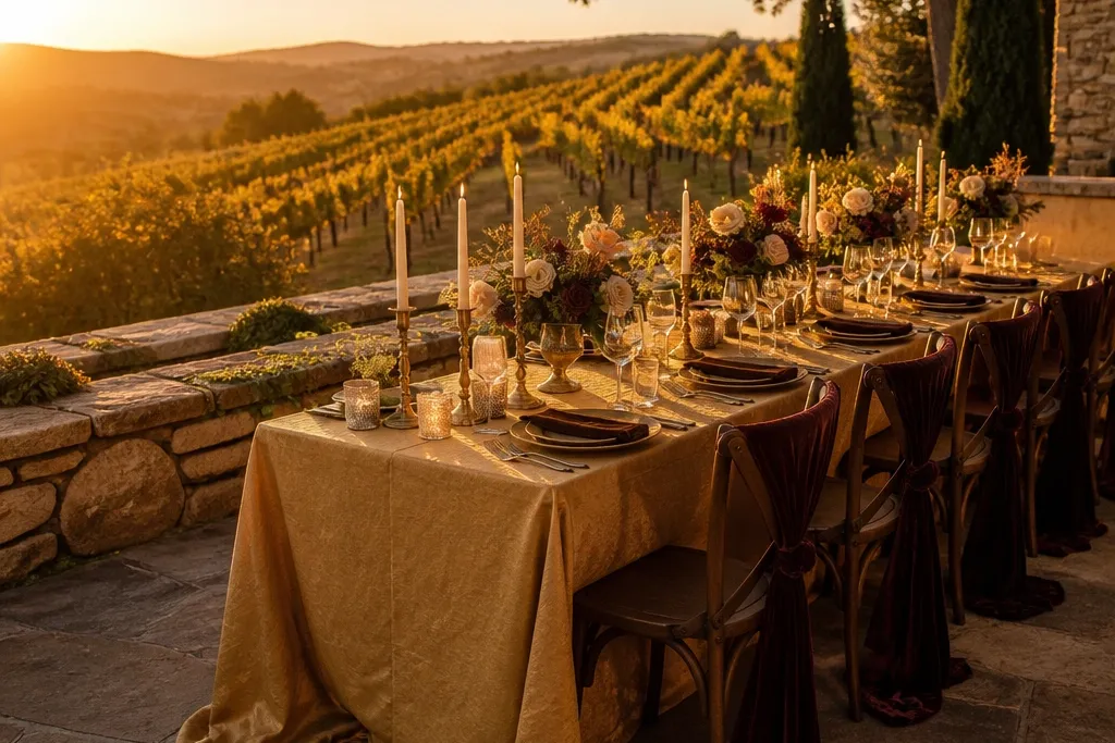 Luxury Fall Wedding Color Palette Ideas