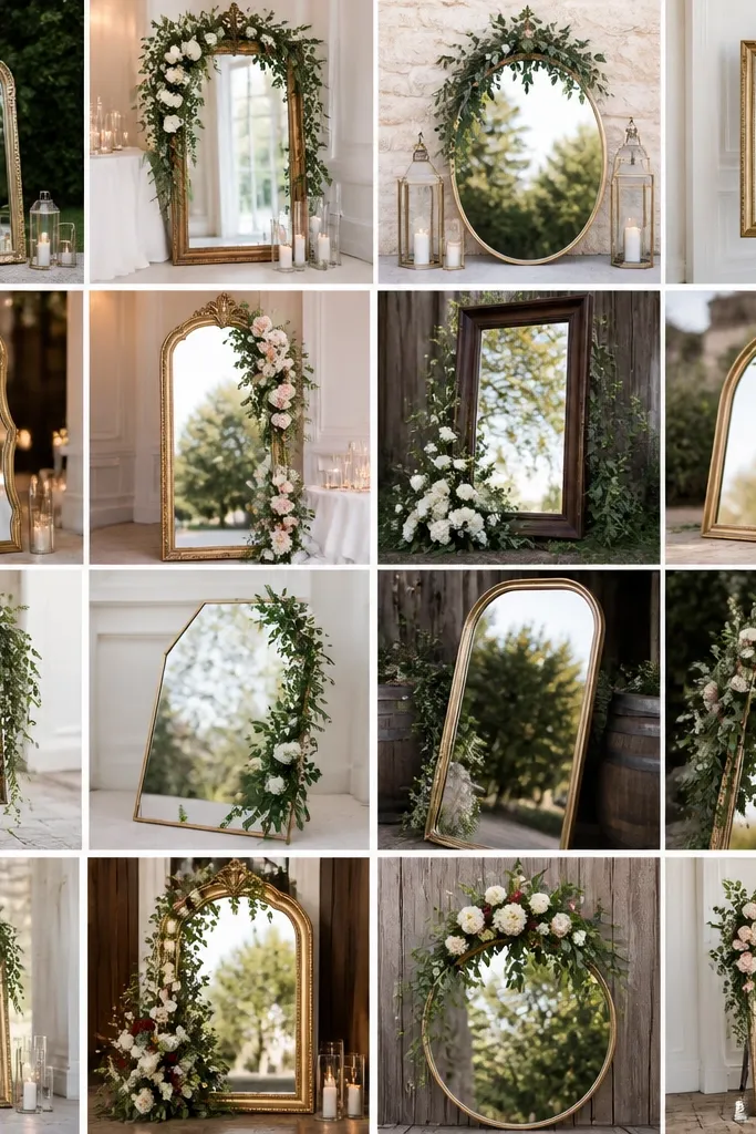 20 Mirror Welcome Sign Wedding Ideas for a Gorgeous Look
