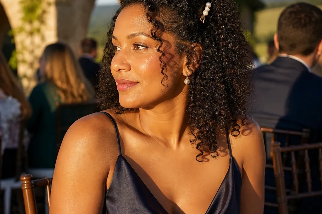 15 Naturally Curly Wedding Guest Hairstyles - Stunning