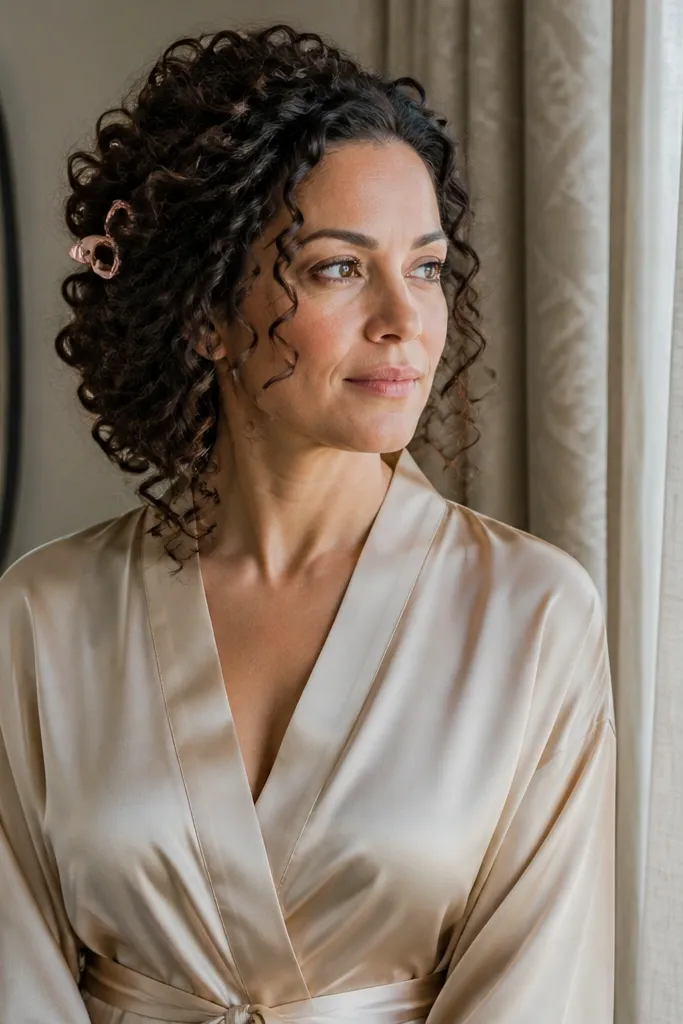 15 Naturally Curly Wedding Guest Hairstyles - Stunning