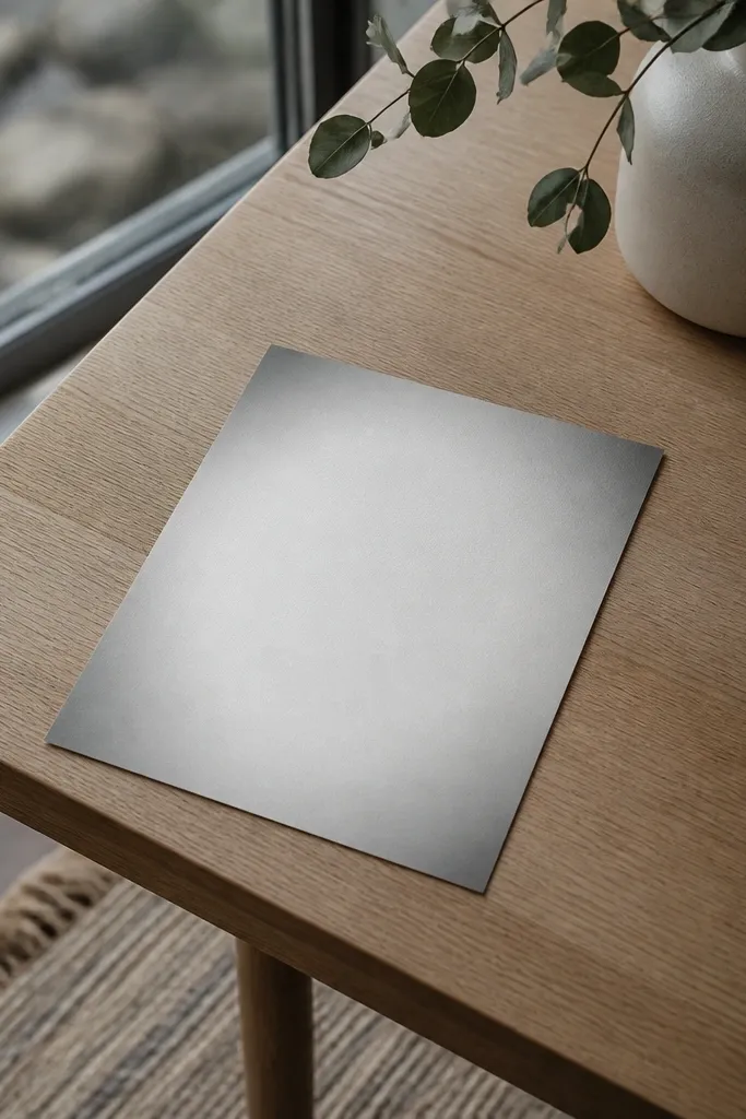 Light gray corner fade with centered black names and date