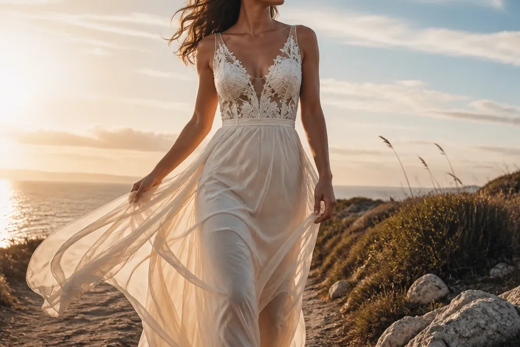 20 Outdoor Pre Wedding Dresses