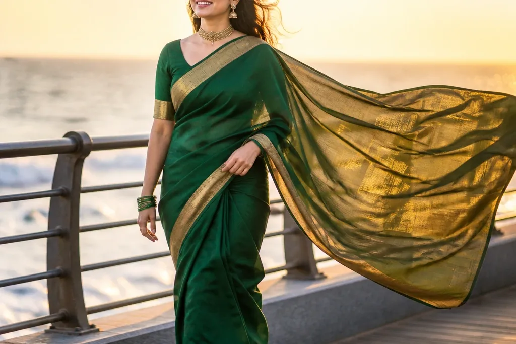 20 Outdoor Saree Pre Wedding Shoot Ideas