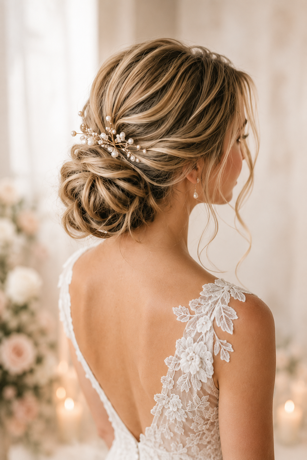What to Pack for a Smooth Low Bun Wedding Hair Day
