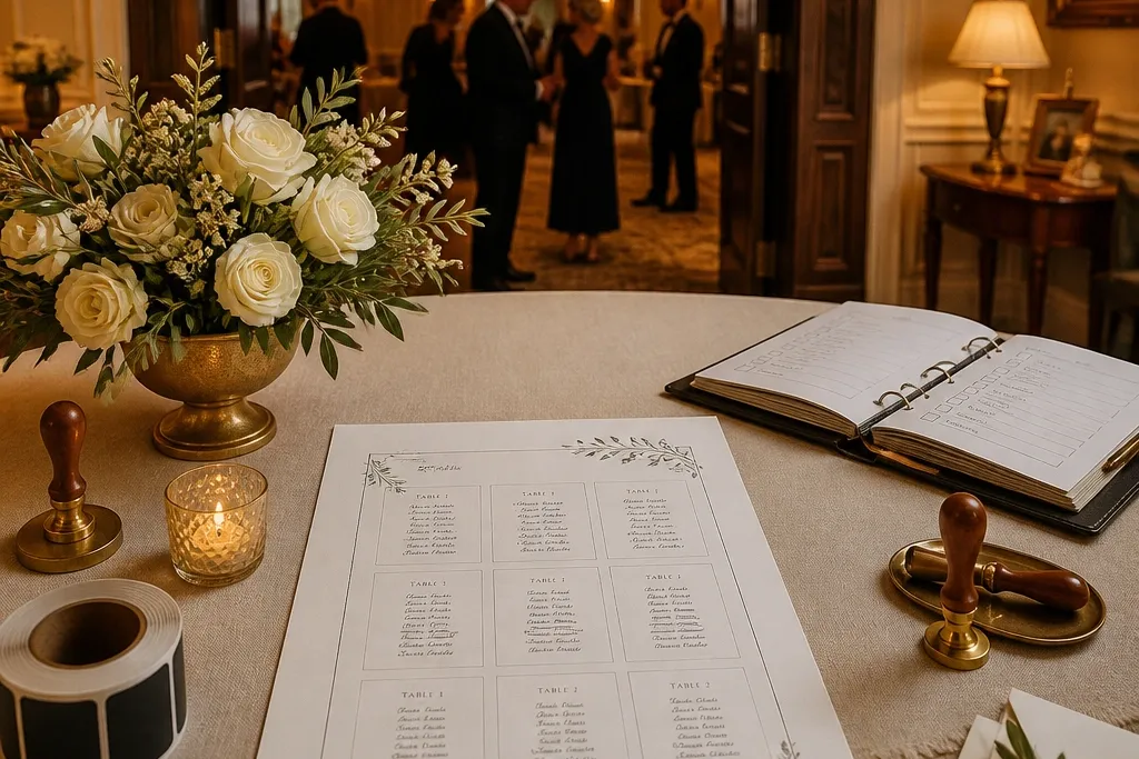 Packing List Seating Chart Wedding Ideas