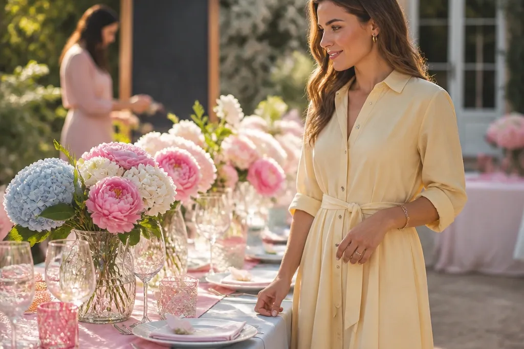 25 Pastel Bridal Shower Outfits for Guests
