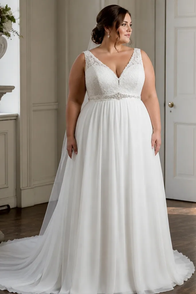 Ivory mikado bateau neck gown with a back keyhole detail