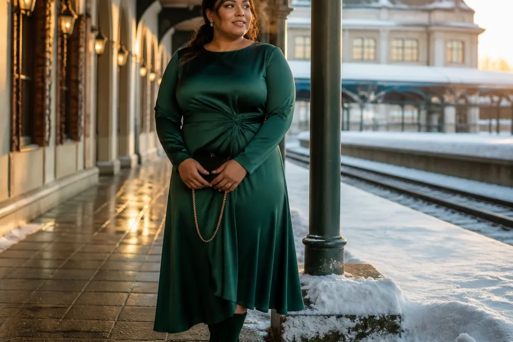 25 Plus Size Winter Wedding Guest Outfits
