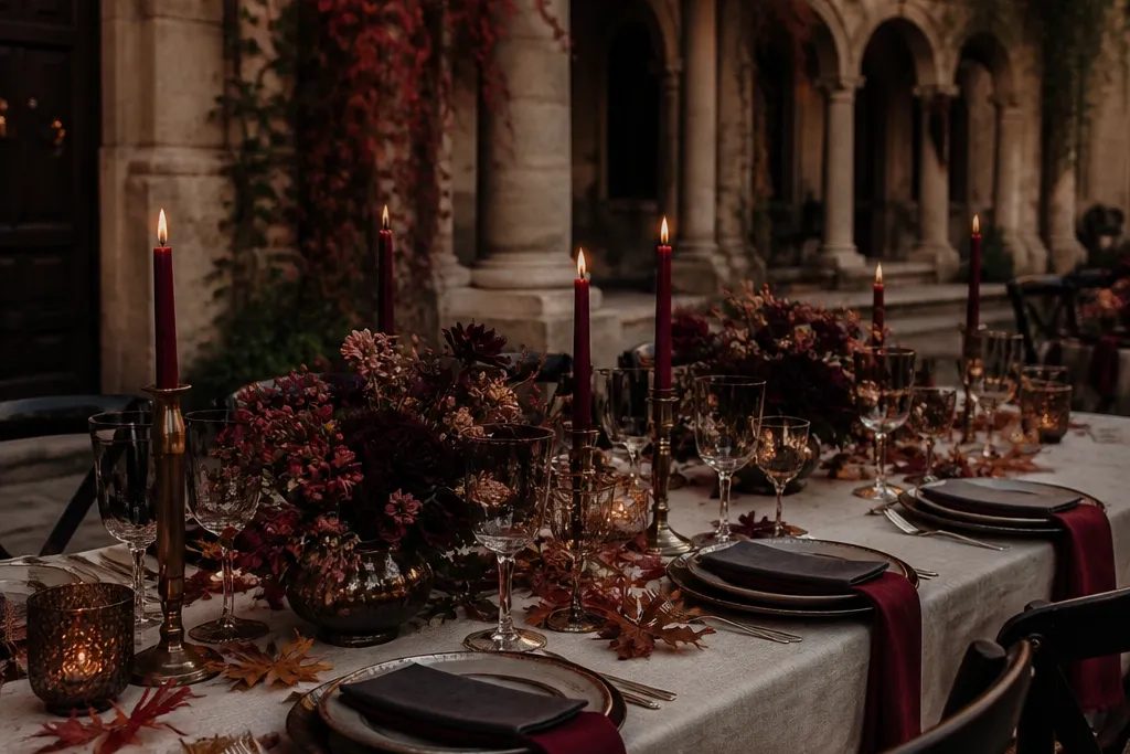 Fast Color Ideas for Fall Wedding Styling