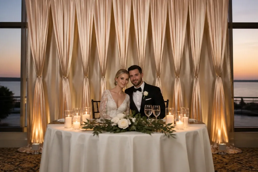 Quick Sweetheart Table Wedding in 5 Minutes for Last-Minute Photos