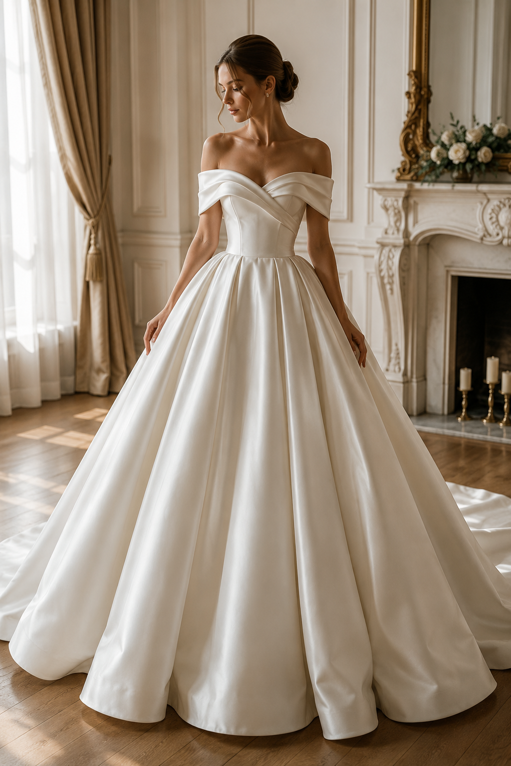 Year Round Tips for Silk Ballgown Wedding Dresses
