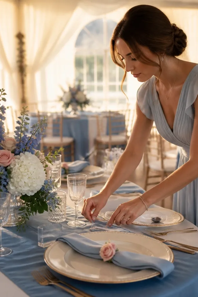 Wedding Color Schemes Spring for a Dreamy Blue Celebration