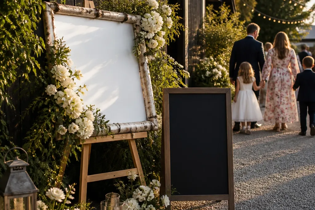 20 Wedding Welcome Sign Entrance Ideas for a Stylish Look