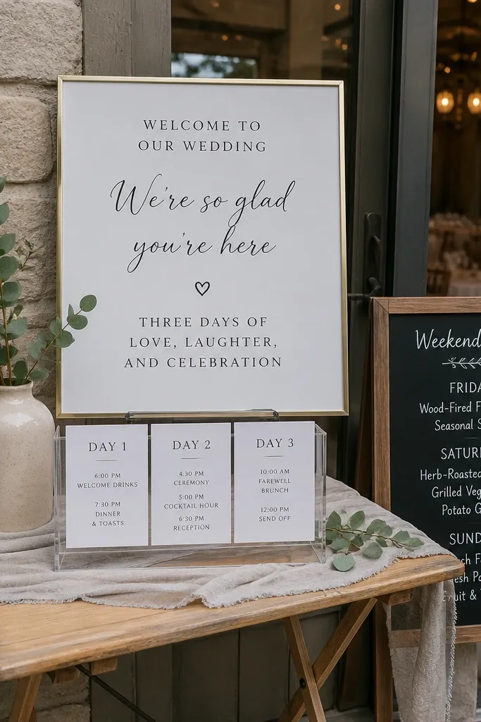 25 Welcome Sign Wedding Ideas for a Stunning Entrance