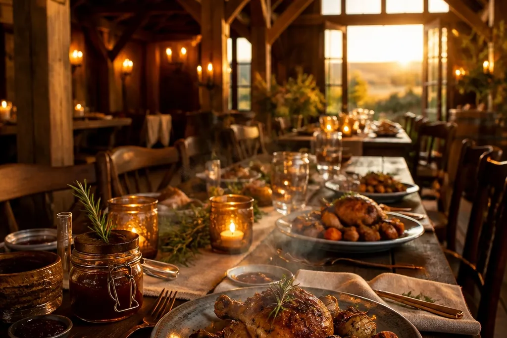 Where to Eat for a Rustic Wedding Decor Weekend