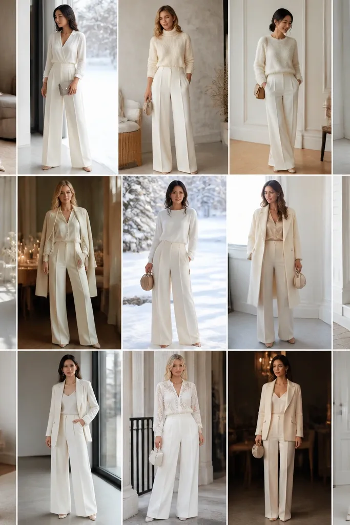 15 Winter Bridal Shower Pants Outfits